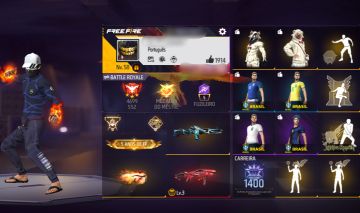 [FF] Conta com Punho e Arma Evolutiva