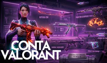 Conta Valorant (Desde o BETA, Alguns passes completos)