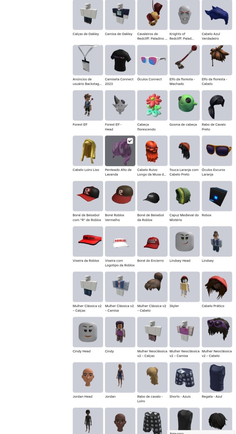 Conta com muitas skins e itens!