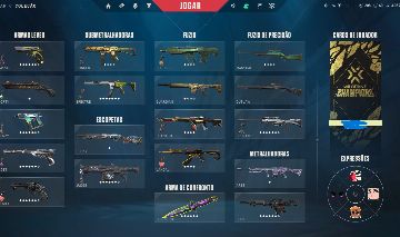Conta valorant faca lock-in/ vandal champs 23/ phantom champs 22/ + skins