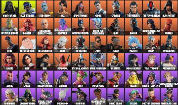 CONTA FORTNITE - 199 SKINS | DARTH VADER, MIDAS, DEADPOOL, SPIDER-MAN, MIDAS