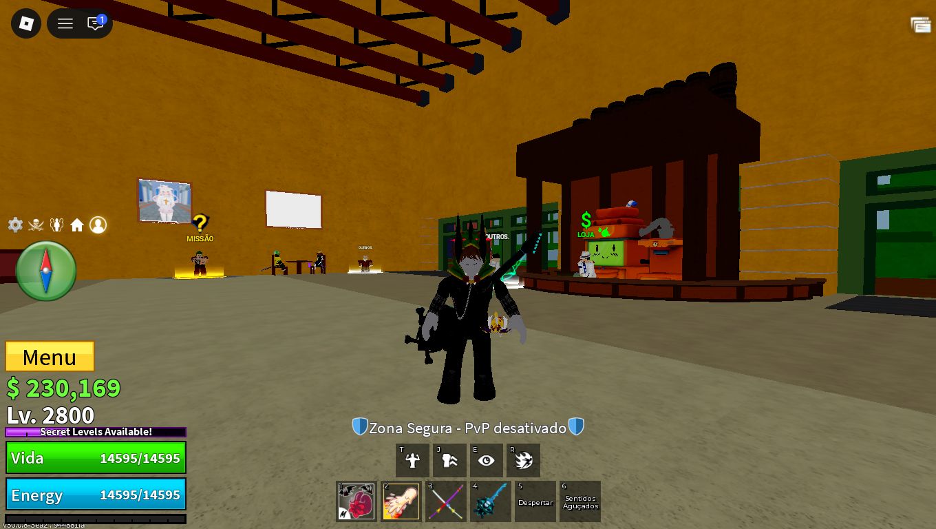 CONTA BLOX FRUITS + VBL | LVL 2800 + DARKBLADE + YETI, LIGHTNING PERM E MAIS!!
