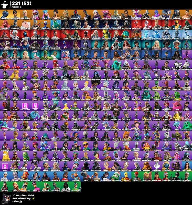 Conta fornite competitivo, 300+ skins, pronto pra camp, pode rir, 400+ picaretas