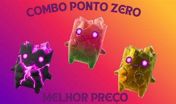 COMBO PONTO ZERO NORMAL, DOURADO E GUMMY