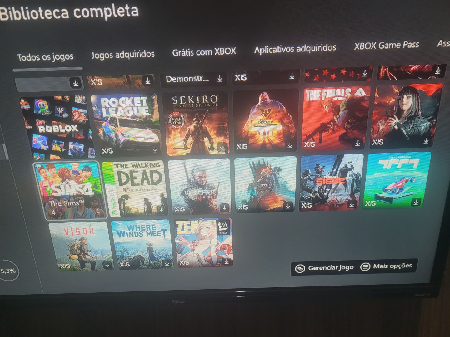 Conta Xbox com R$ 251 em Saldo + Sekiro + RDR2 + Dark Souls + The Witcher 3 + EA