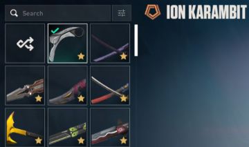 Conta valorant com varias skins com a faca VCT Lock In