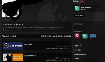 CONTA CS2 17 ANOS