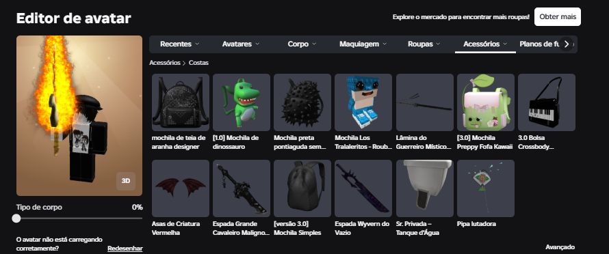 Conta roblox