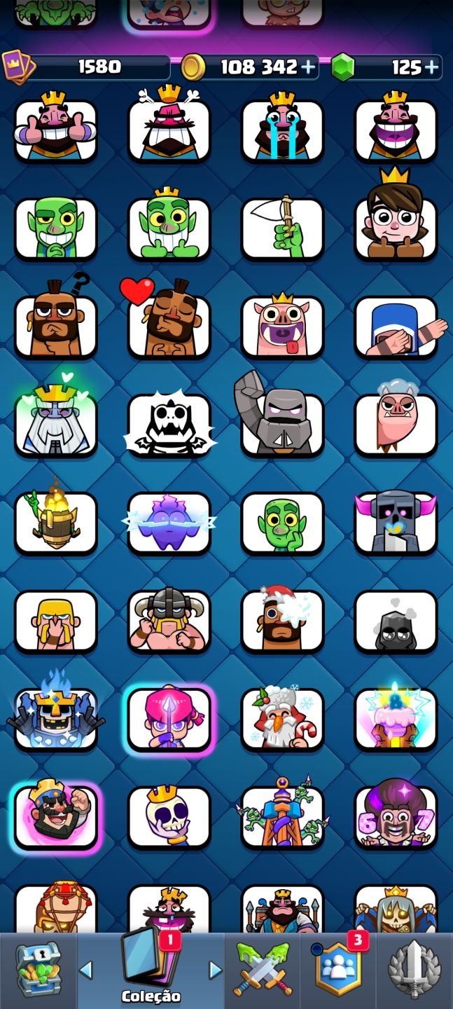 COMBO SUPERCELL DE ELITE BRAWL STARS (110K) + CLASH ROYALE (6ANOS)