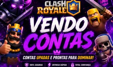 CONTAS CLASH ROYALE 13K-7K