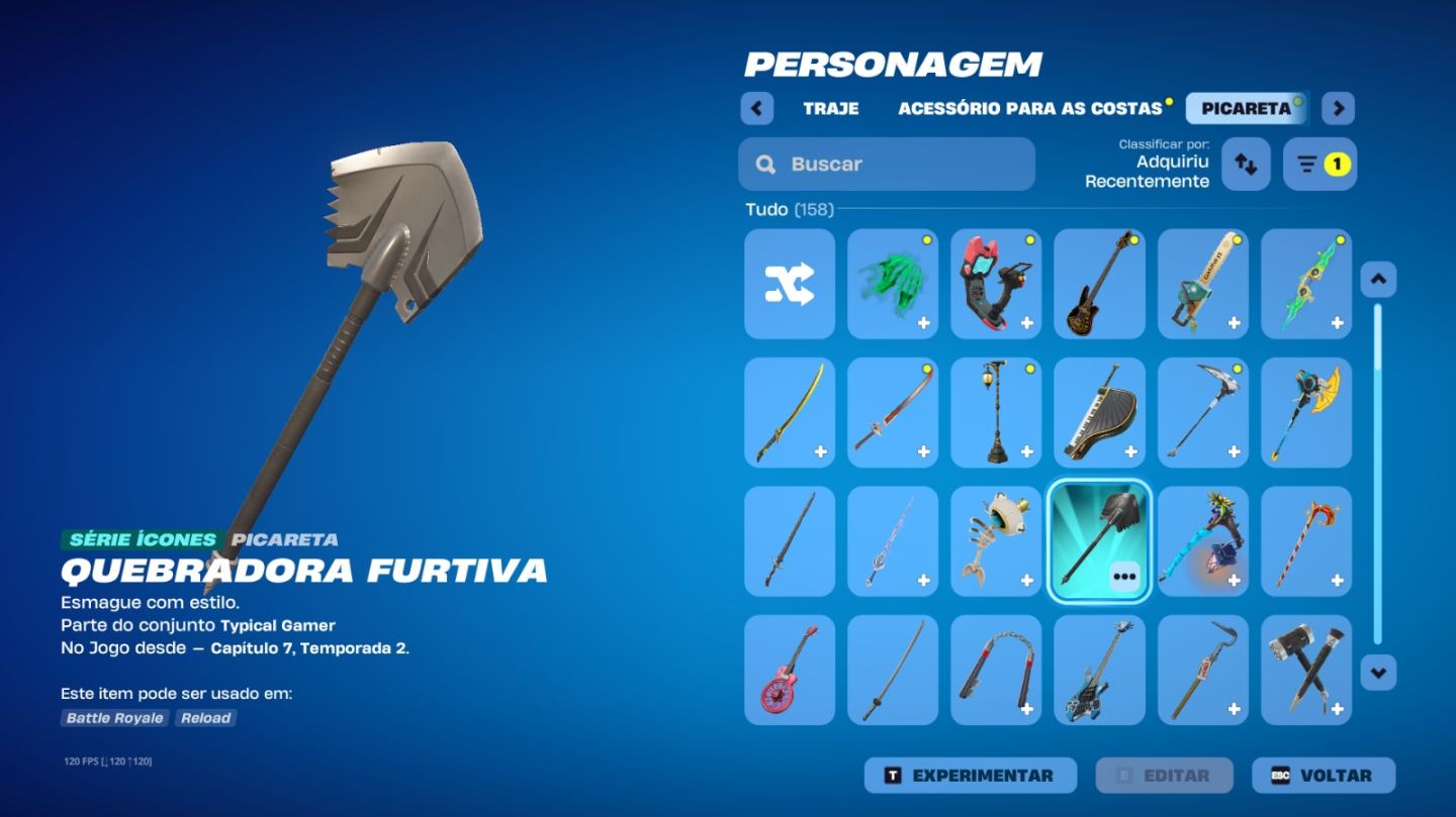 Conta epic games com fortnite skins muito rara e Ea fc 27