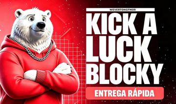 [ENTREGA RÁPIDA!] 90% OFF Chute um Bloco da Sorte| KICK A LUCKY BLOCK
