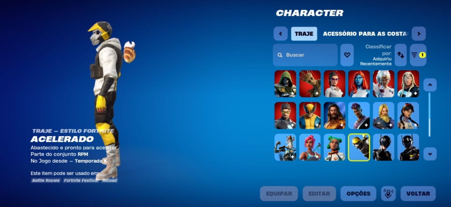 CONTA FORTNITE +50 SKINS | SKINS ANTIGAS | CONTA COMPLETA