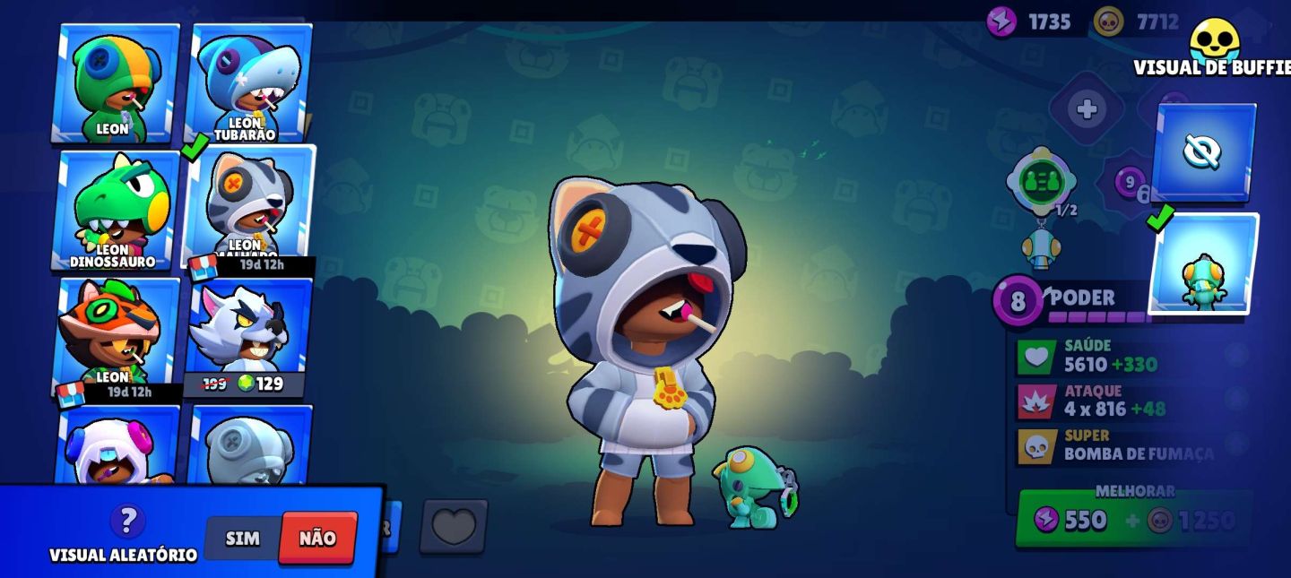 BRAWL STARS 75 BRAWLERS | NÍVEL 101 | 17.750 TROFÉUS | 9 LENDÁRIOS | 166 SKINS