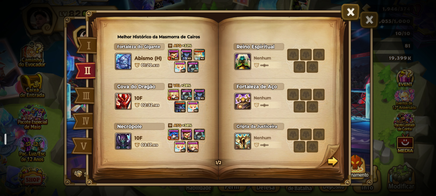 Conta Iniciante Summoners Wars 2 LD NAT Lucifer + Seimei com Leo