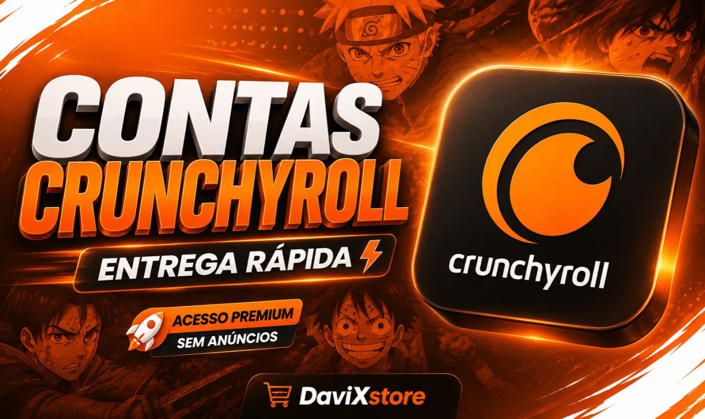 CRUNCHYROLL PREMIUM 30 DIAS / TELA PRIVADA + PIN / ENTREGA RÁPIDA