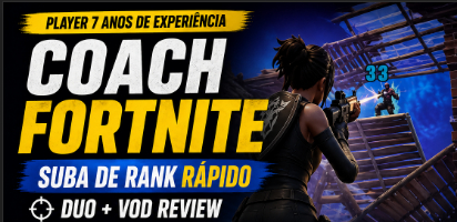 COACH FORTNITE (7 ANOS DE JOGO) | VOD REVIEW + DUO AO VIVO