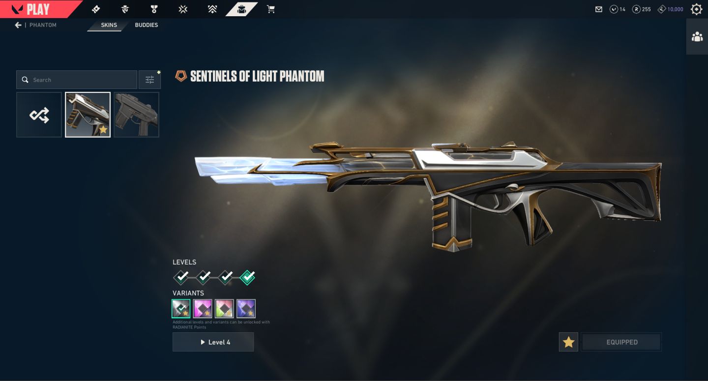 CONTA VALORANT - COM SKINS - FACA, VANDAL E PHANTOM