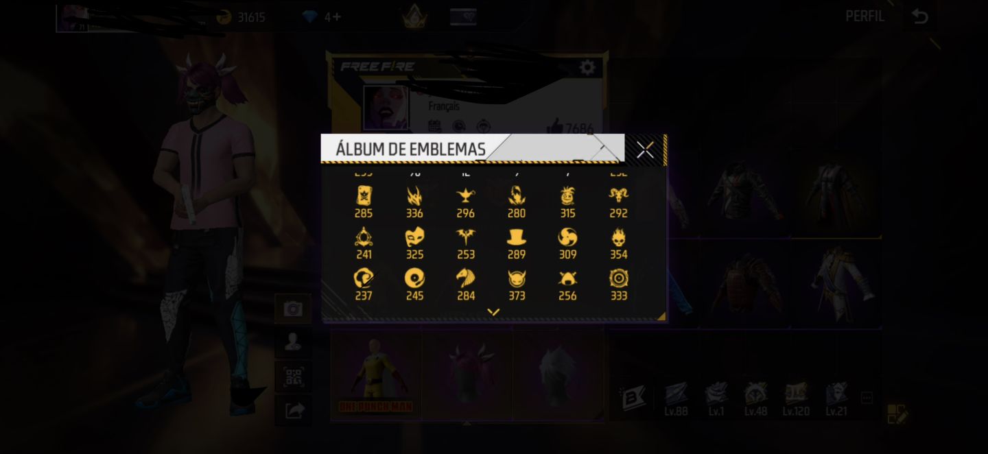 CONTA PRIME 6 MUITO GEMADA COM VÁRIOS ITENS RAROS E ARMAR ATRIBUTADAS!!