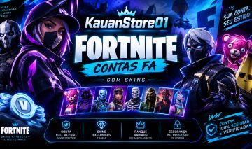 CONTAS FA FORTNITE [SKINS RARAS] - ACESSSO TOTAL!!!!