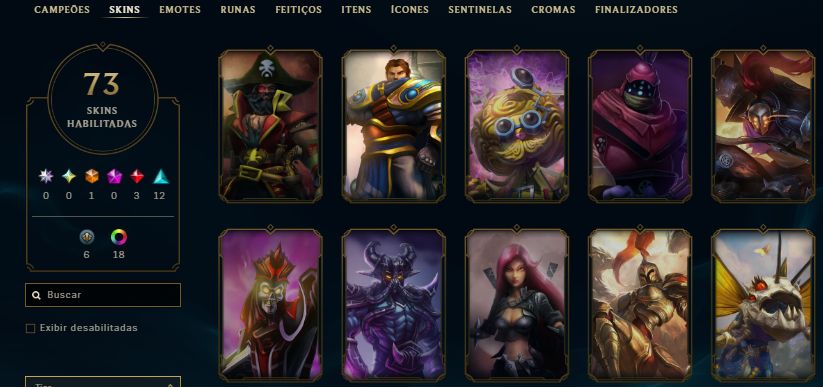 CONTA PLATINA 1 / YASUO EMISSÁRIO DA ESCURIDÃO / UDYR ULTIMATE / 31 SKINS /35KEA
