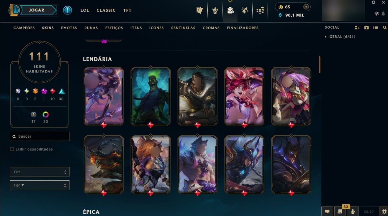 Conta valorant 1k+ gastos