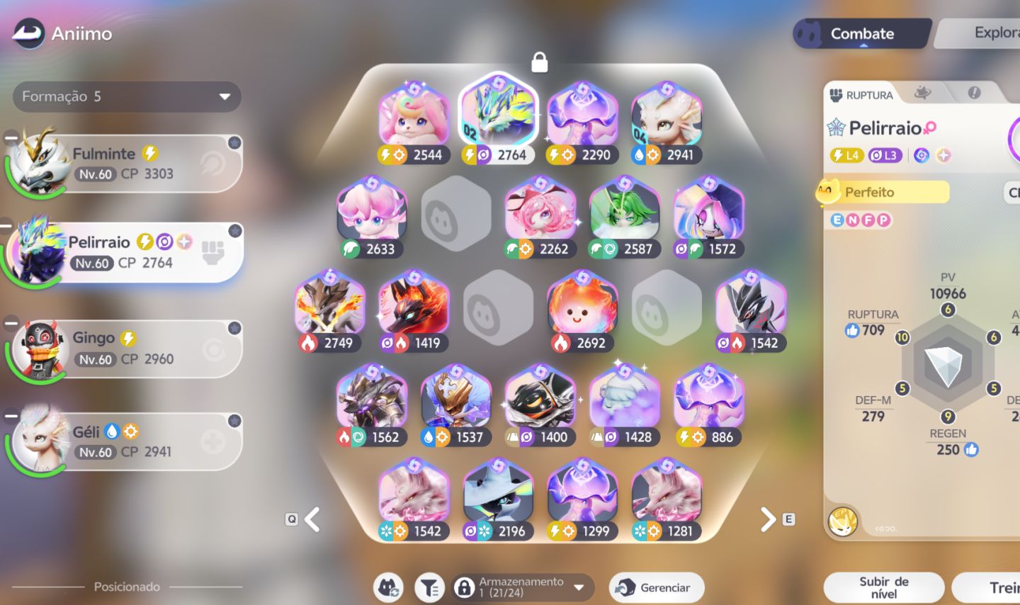 ANIIMO CONTA LVL 61 | 18 PRISMANAS + 25 Cintilantes