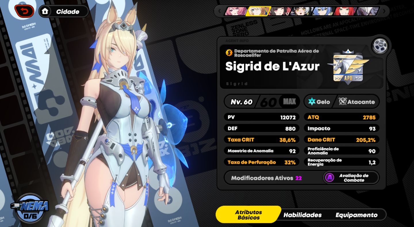 CONTA DE ZZZ LVL 55 6 PERSONAGENS EXCLUSIVOS e 5 MOTORES EXCLUSIVOS