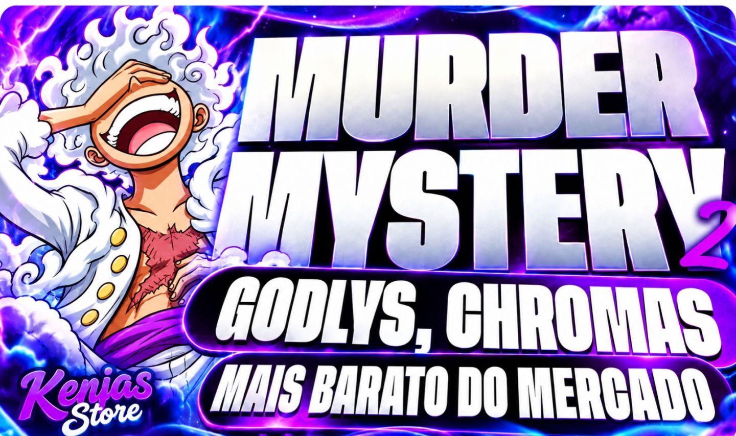 (Melhor Preço) - Murder Mystery 2, Mm2, Chromas, Godlys e Sets