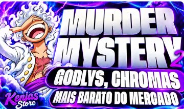 (Melhor Preço) - Murder Mystery 2, Mm2, Chromas, Godlys e Sets
