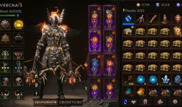 DIABLO IMMORTAL | 1570 RESO | 60.935 CR | DH 1575 | JADE SANGRENTA G4 | 21 BAÚS