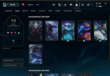 Conta de lol upada a mao (lvl 49, prata - League of Legends - Contas ...