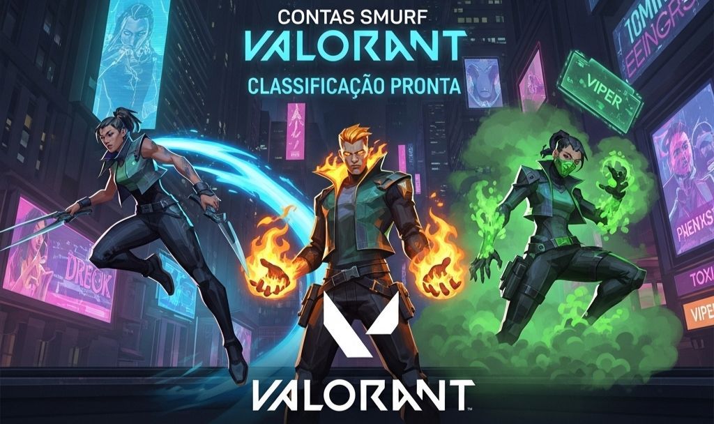 CONTA VALORANT VERIFICADO PRONTA PARA COMPETITIVO, FULL ACESSO, LEVEL 20