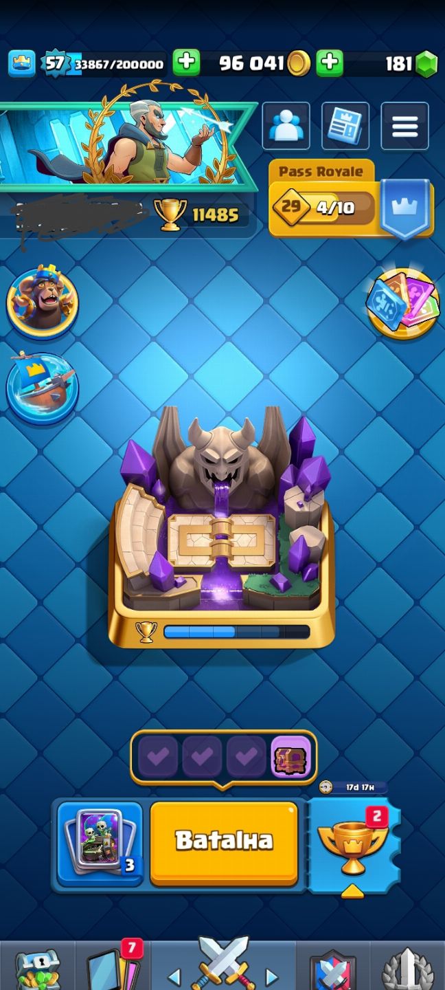 CONTA CLASH ROYALE LEVEL 15 COM 10 ELITES 14 EVOLUÇÕES E MAIS!!