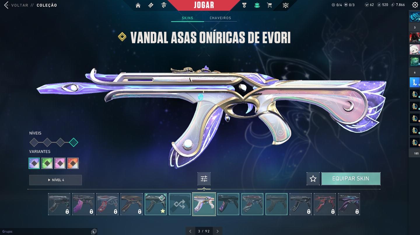 CONTA VALORANT + LOL FULL ACESSO +R$600 +265 GASTOS!!! (NÃO ABAIXO MAIS O VALOR)
