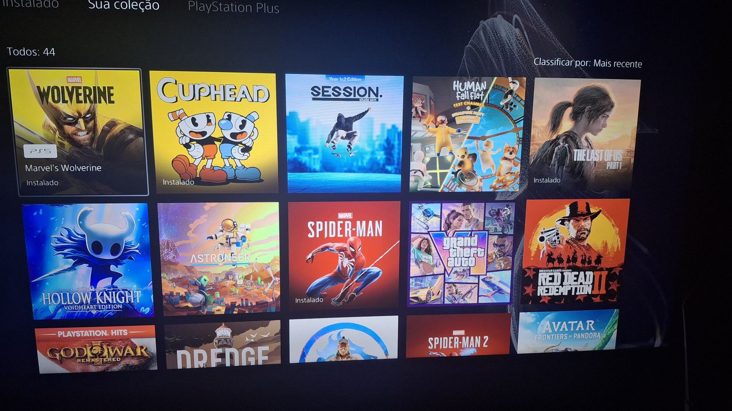CONTA PLAYSTATION COM GTA VI, WOLVERINE, PSN E OUTRO JOGOSS