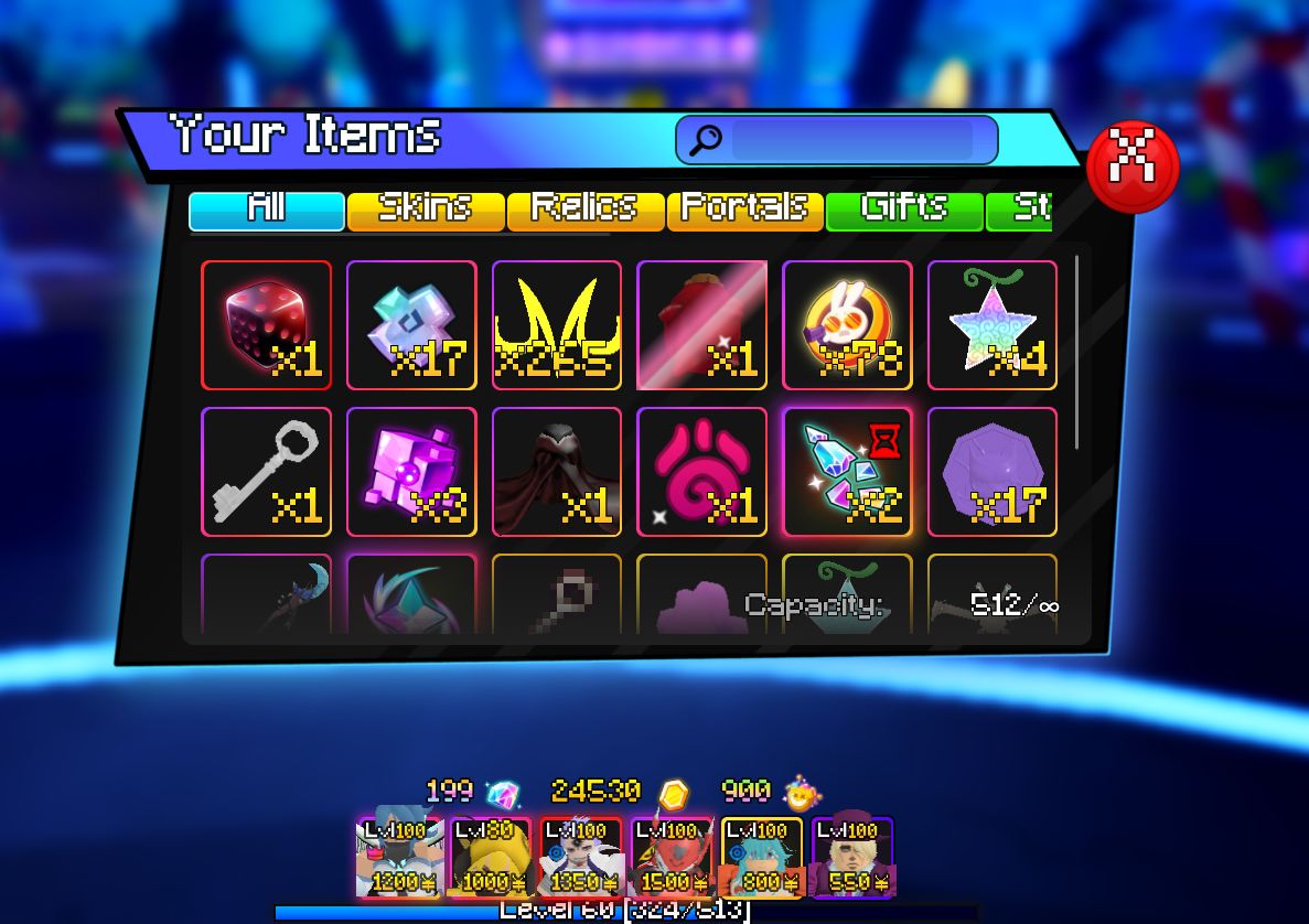 Conta com monet shiny de unique lvl60 anime adventures