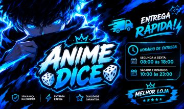 ANIME DICE | ITENS COM PREÇOS BAIXOS É AQUI | ENTREGA RÁPIDA