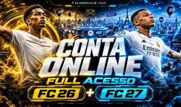 Conta Steam Ea Sports Fc 27 + Fc 26 Online (nova) | FULL ACESSO