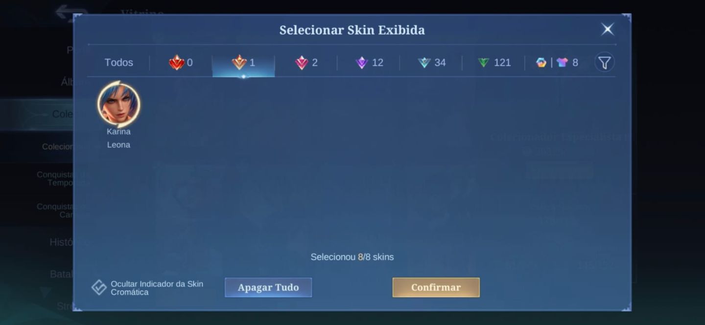 CONTA MOBILE LEGENDS À VENDA para plays Magos e suporte! main aqui e a pharsa