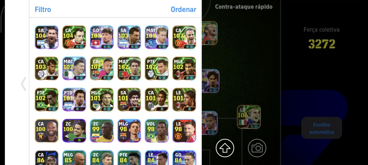 Conta de efootball 3270+