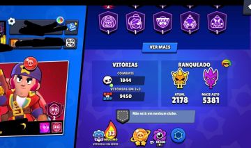 CONTA DE BRAWL STARS COM PASSES ANTIGOS (LER A LEGENDA)