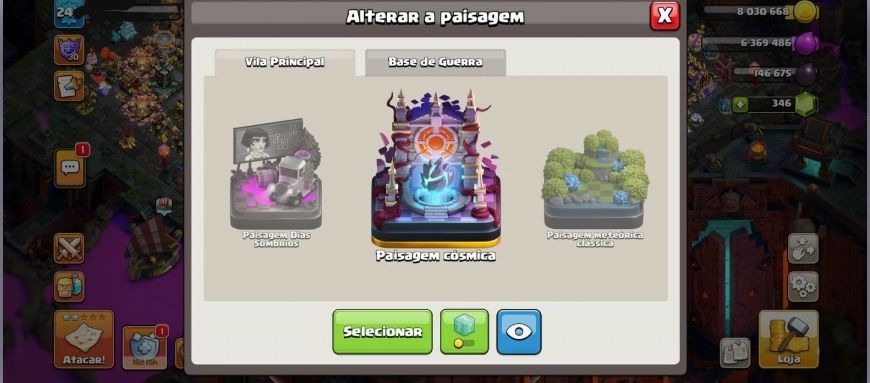 CV 18 SEMI-FULL CONTA BOA PRA LIGA DE CLANS
