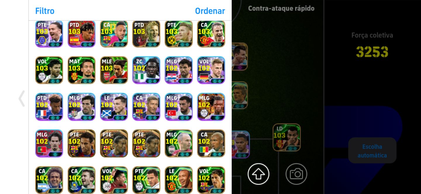 CONTA EFOOTBOL TOP