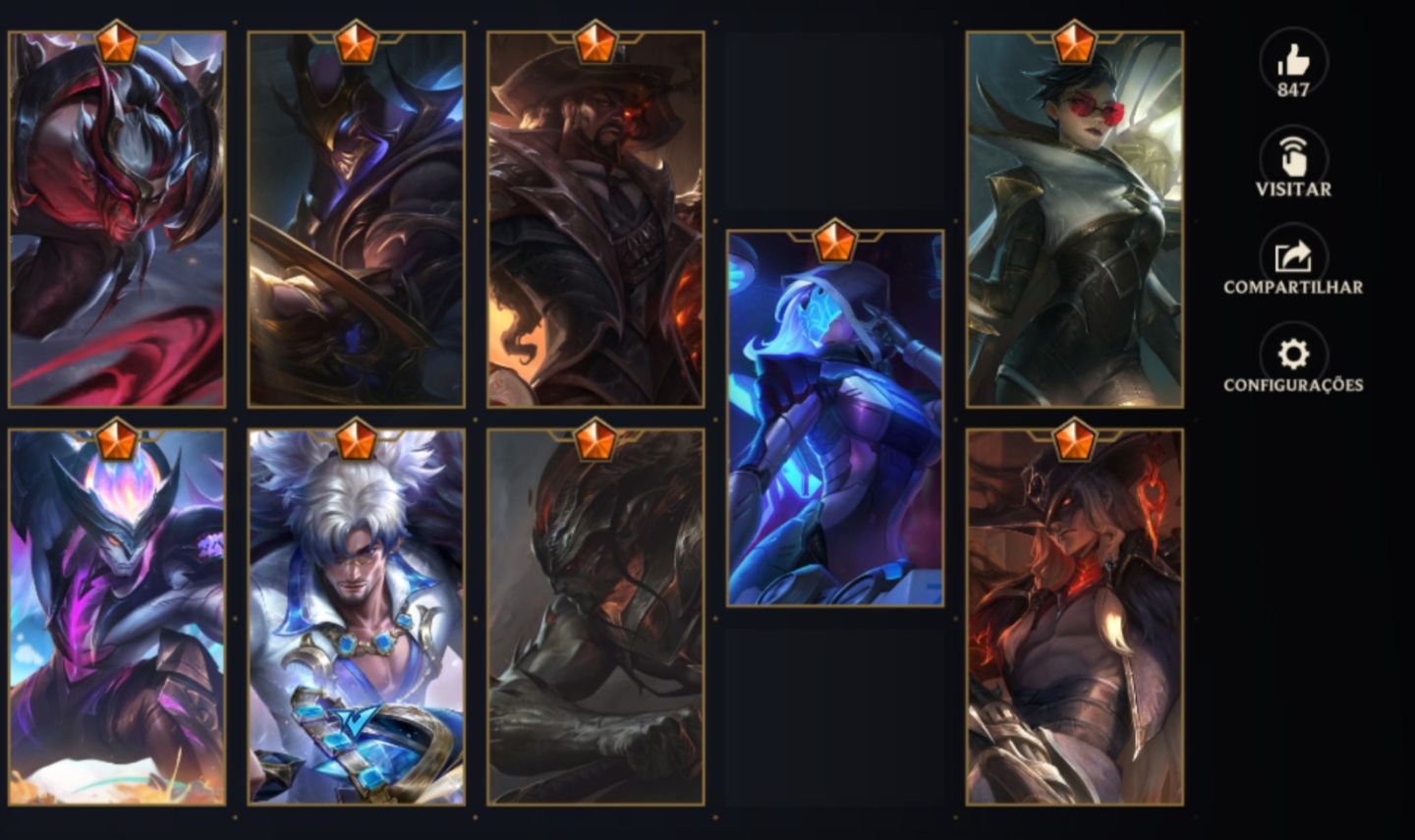 Conta wild rift