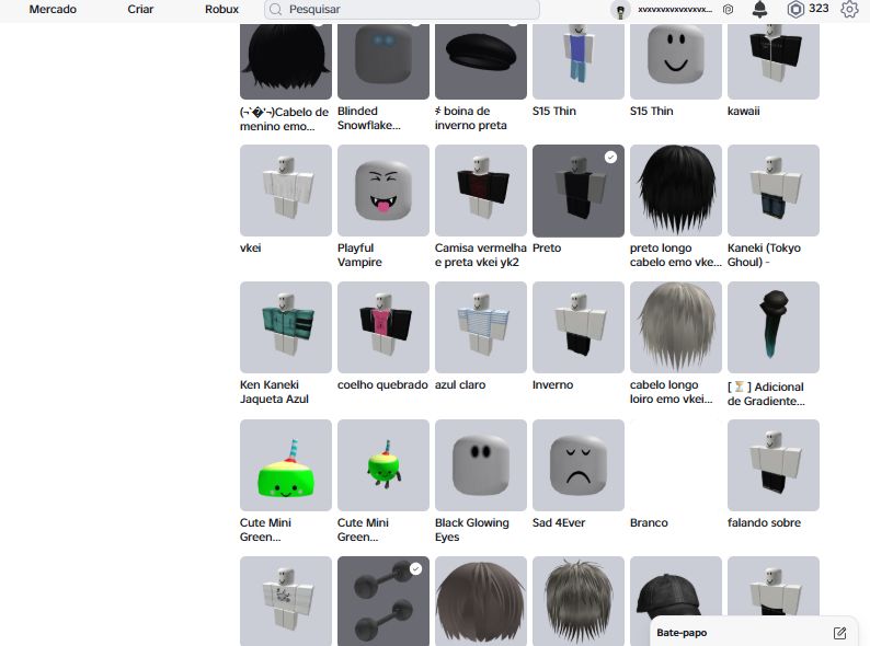 Conta com 9k de Robux e Legit Fedora
