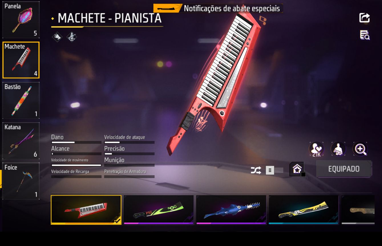 CONTA FREE FIRE NÍVEL 46