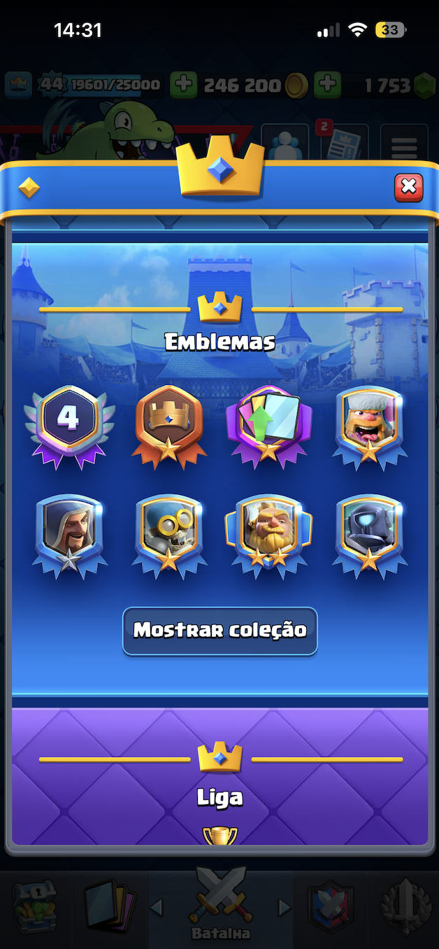 Primeiro Dono [KT14] | Level 44 | 9551 Trophies | Legendary Arena 24