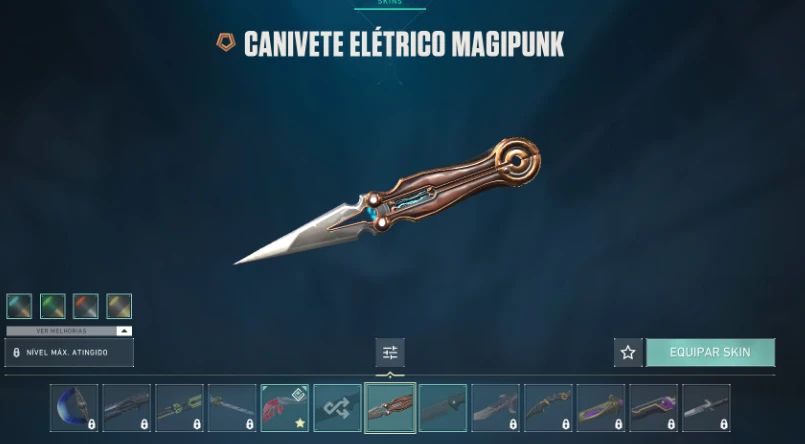 Conta Valorant com Várias Skins