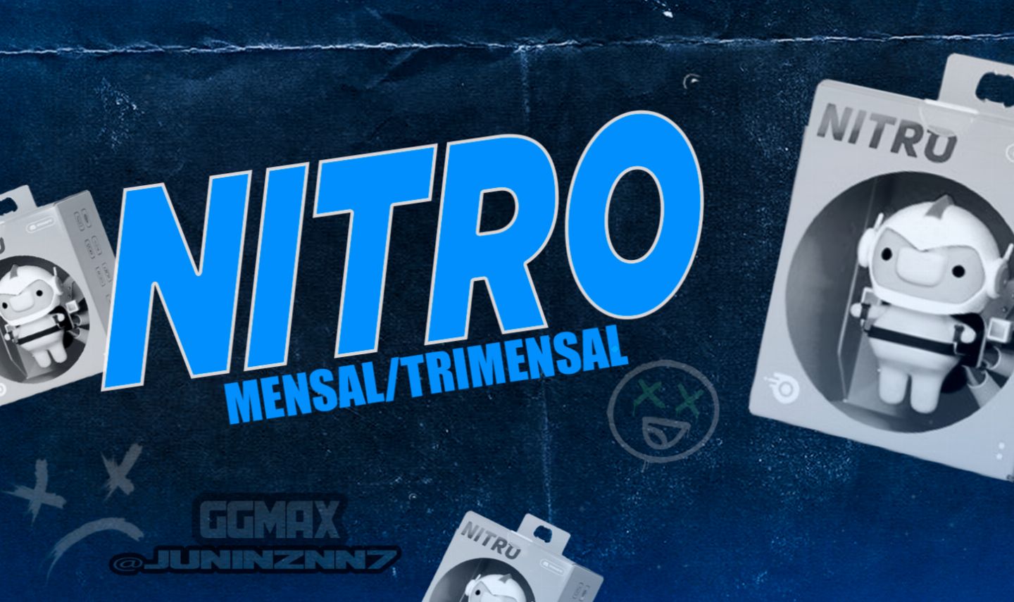 [3,49 R$] Discord Nitro Gaming 3 Meses + 6 Impulsos [ENTREGA RÁPIDA]